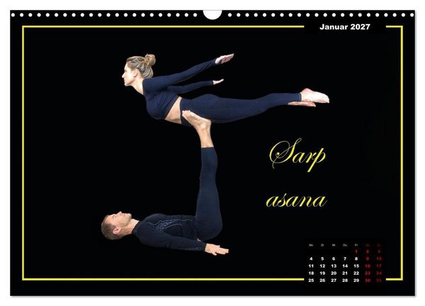 Produktbild: Yoga - Asana (Wandkalender 2027 DIN A3 quer), CALVENDO Monatskalender