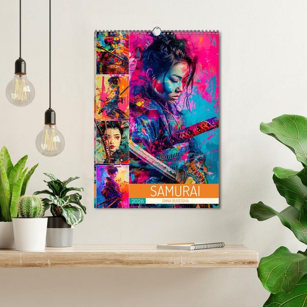 Produktbild: Samurai - Onna Bugeisha (Wandkalender 2026 DIN A3 hoch), CALVENDO Monatskalender