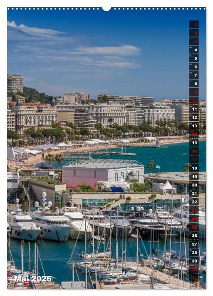 Produktbild: C&Ocirc;TE D&rsquo;AZUR Idyllische Orte (Wandkalender 2026 DIN A2 hoch), CALVENDO Monatskalender