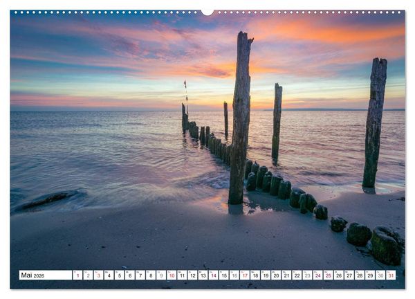 Produktbild: Insel R&uuml;gen - Meine wilde Ostsee-Romanze (Wandkalender 2026 DIN A2 quer), CALVENDO Monatskalender