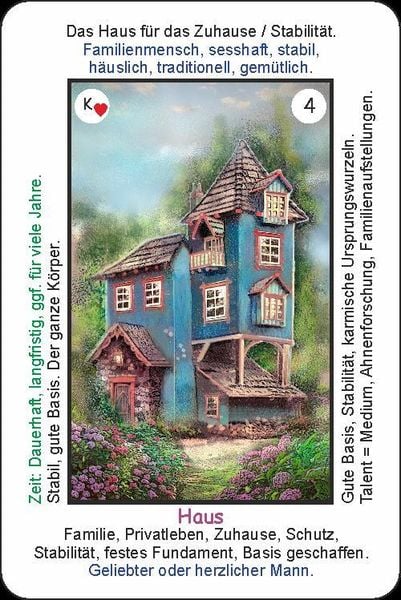 Produktbild: Angelinas 40 mystische Beginner - Lenormandkarten