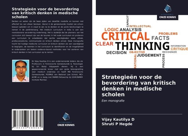 Produktbild: Strategie&euml;n voor de bevordering van kritisch denken in medische scholen