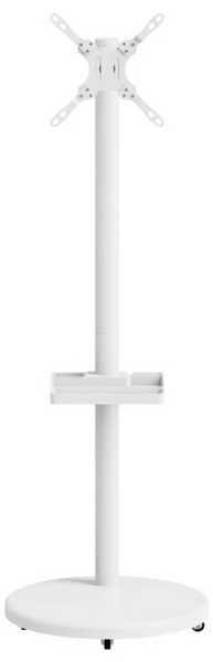 Produktbild: Reflecta TV Stand 43P-2020T wei&szlig; TV-Standfu&szlig; 43,2 cm (17") - 109,2 cm (43") Neigbar, Schwenkbar, Rotierbar, H&ouml;henverstellbar Ger&auml;teablage