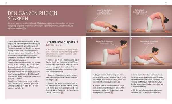 Produktbild: Yoga f&uuml;r den R&uuml;cken (mit DVD)