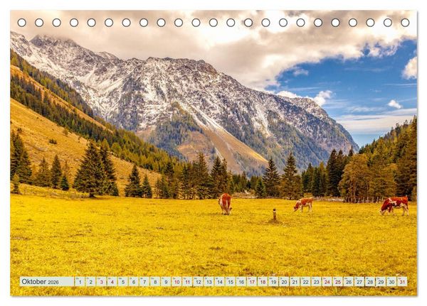 Produktbild: Lungau / &Ouml;sterreich (Tischkalender 2026 DIN A5 quer), CALVENDO Monatskalender