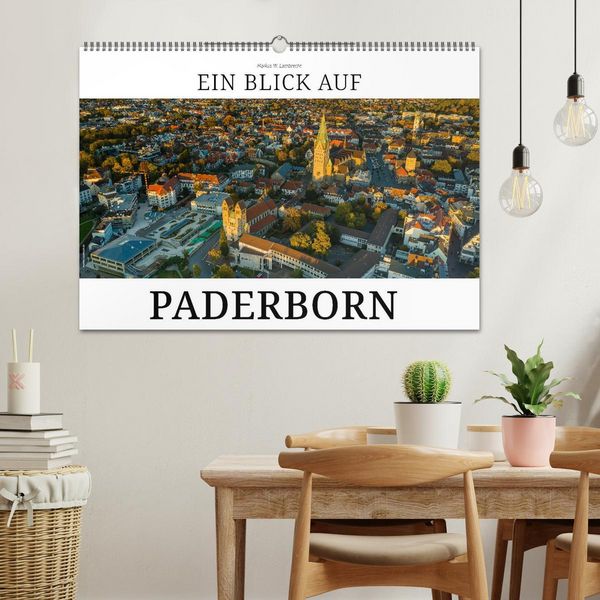 Produktbild: Ein Blick auf Paderborn (Wandkalender 2026 DIN A2 quer), CALVENDO Monatskalender