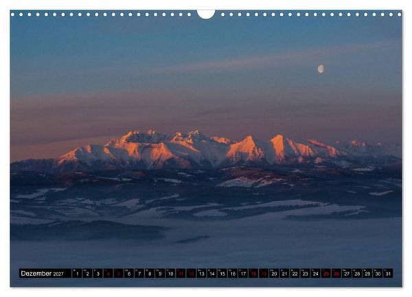 Produktbild: Tatra. Polen und Slowakei (Wandkalender 2027 DIN A3 quer), CALVENDO Monatskalender