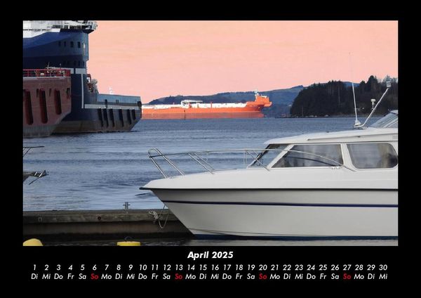 Produktbild: Boote und Segelschiffe 2025 Fotokalender DIN A3