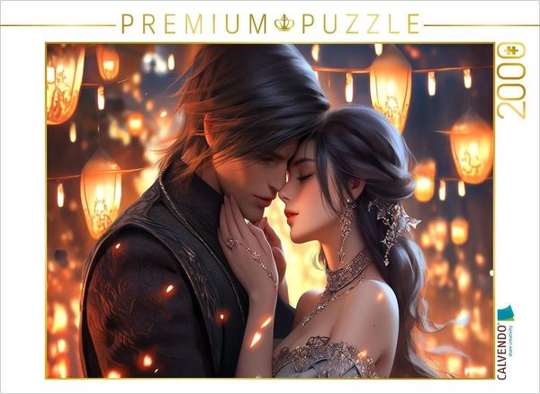 Produktbild: CALVENDO Puzzle Z&auml;rtlichkeit - Manga Style | 2000 Teile Lege-Gr&ouml;&szlig;e 90x67cm Foto-Puzzle f&uuml;r gl&uuml;ckliche Stunden