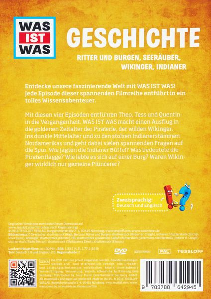 Produktbild: Was ist Was - Box 4/Geschichte [4 DVDs]