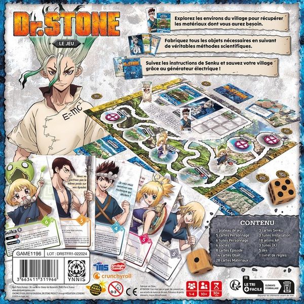 Produktbild: Dr Stone : la lumi&egrave;re des civilisations : le jeu