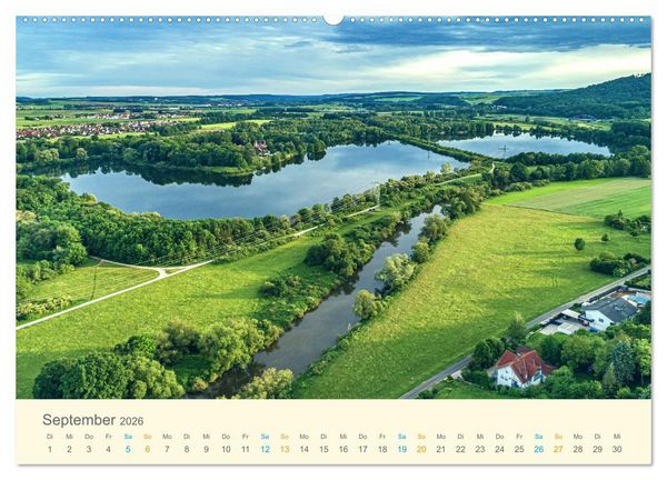 Produktbild: Bad Staffelstein - Gottesgarten am Obermain (hochwertiger Premium Wandkalender 2026 DIN A2 quer), Kunstdruck in Hochglanz