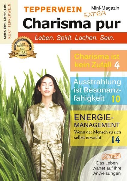 Produktbild: Tepperwein - Das Mini-Magazin der neuen Generation: Charisma pur