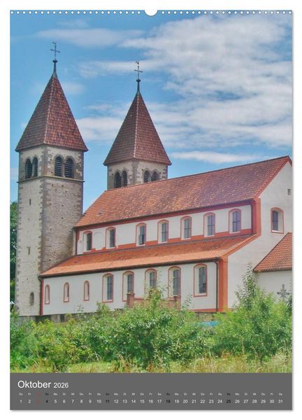 Produktbild: Kirchen und Kl&ouml;ster in Deutschland (hochwertiger Premium Wandkalender 2026 DIN A2 hoch), Kunstdruck in Hochglanz