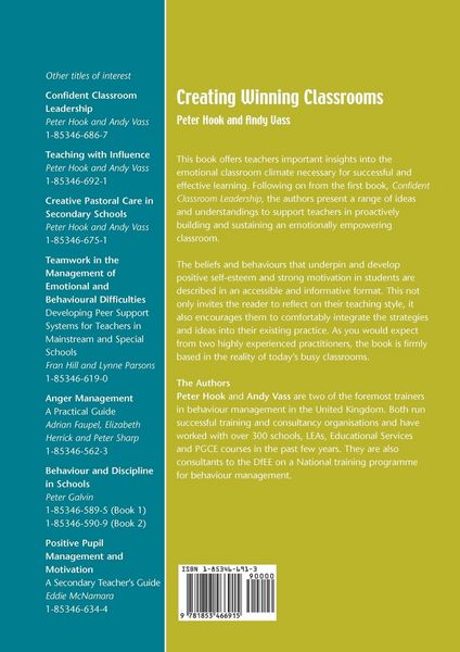 Produktbild: Creating Winning Classrooms