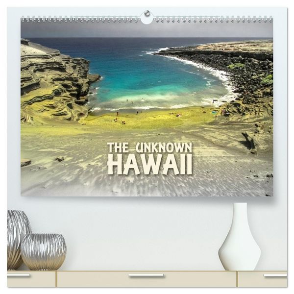 Produktbild: The Unknown HAWAII (hochwertiger Premium Wandkalender 2026 DIN A2 quer), Kunstdruck in Hochglanz
