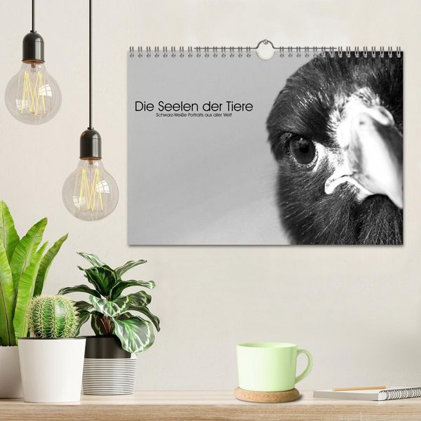 Produktbild: Die Seelen der wilden Tiere (Wandkalender 2026 DIN A4 quer), CALVENDO Monatskalender