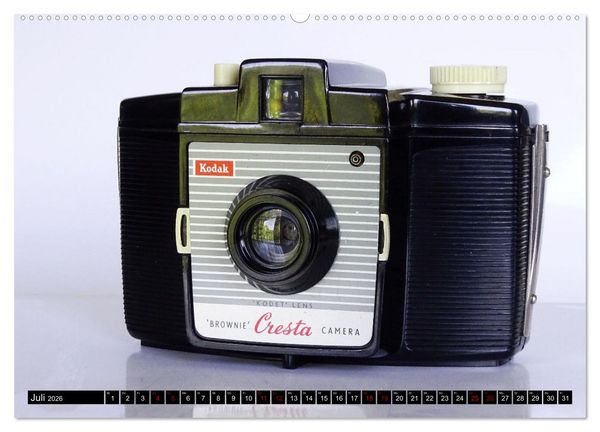 Produktbild: Alte Fotoapparate - Kameras von Kodak der Jahre 1905 bis 1977 (hochwertiger Premium Wandkalender 2026 DIN A2 quer), Kunstdruck in Hochglanz