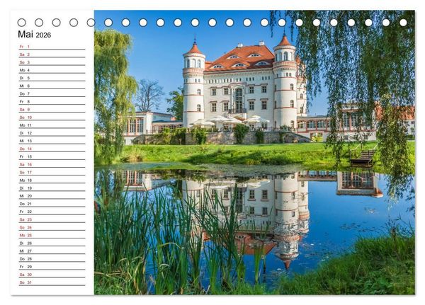 Produktbild: HIRSCHBERG Impressionen aus Jelenia G&oacute;ra und Umgebung (Tischkalender 2026 DIN A5 quer), CALVENDO Monatskalender