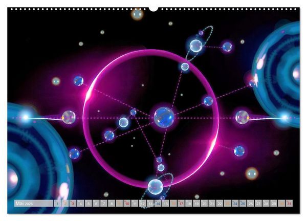 Produktbild: Quantenmechanik von Bits zu Qubits (hochwertiger Premium Wandkalender 2026 DIN A2 quer), Kunstdruck in Hochglanz