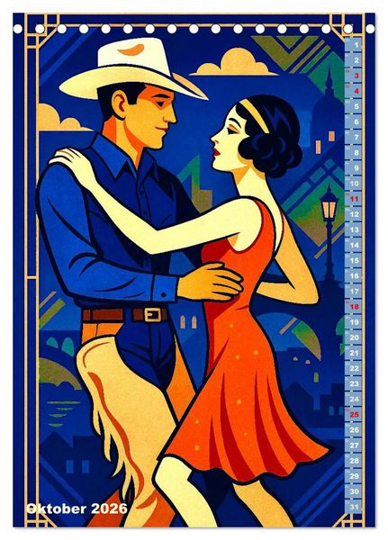Produktbild: George Gershwin (Tischkalender 2026 DIN A5 hoch), CALVENDO Monatskalender