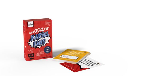 Produktbild: Kartenspiel: Das inoffizielle Quiz f&uuml;r Marvel-Fans