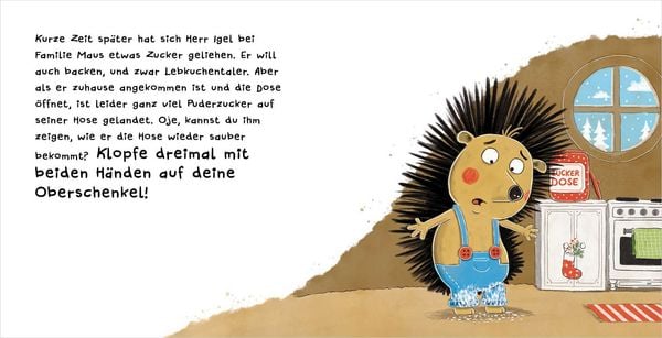 Produktbild: Schüttel den Weihnachtsbaum. Ein Weihnachts-Mitmachbuch zum Schütteln, Schaukeln, Pusten, Klopfen und sehen, was dann passiert. Von 2 bis 4 Jahren