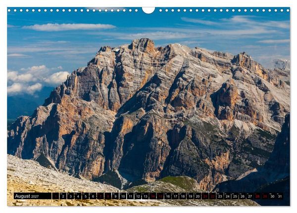 Produktbild: Lagazuoi Dolomiten (Wandkalender 2027 DIN A3 quer), CALVENDO Monatskalender