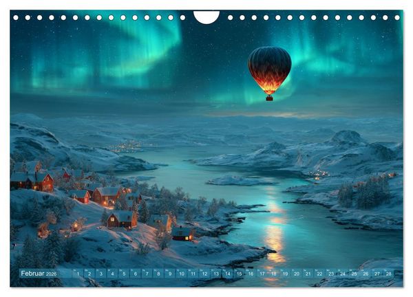 Produktbild: Vom Wind getragen (Wandkalender 2026 DIN A4 quer), CALVENDO Monatskalender