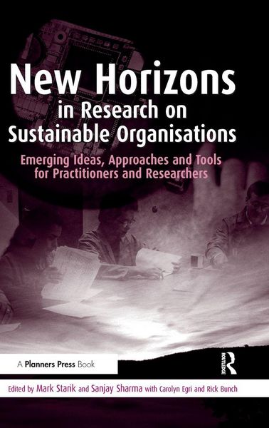 Produktbild: New Horizons in Research on Sustainable Organisations