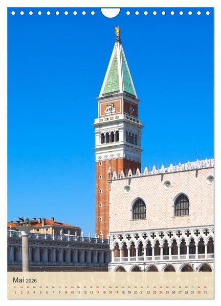 Produktbild: F&uuml;r immer Dein Venedig (Wandkalender 2026 DIN A4 hoch), CALVENDO Monatskalender