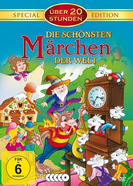 Produktbild: Die schönsten Märchen der Welt Special Edition [5 DVDs]
