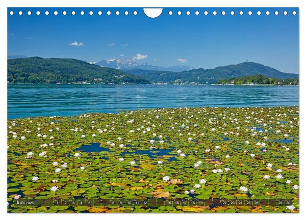 Produktbild: Der W&ouml;rthersee - &Ouml;sterreichs Riviera (Wandkalender 2026 DIN A4 quer), CALVENDO Monatskalender