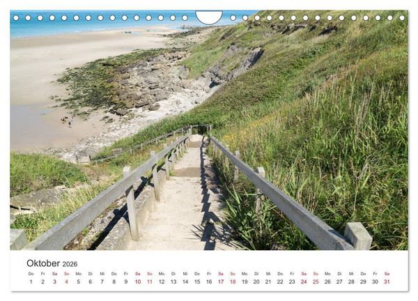Produktbild: Die Opalk&uuml;ste - Das Land der zwei Kaps (Wandkalender 2026 DIN A4 quer), CALVENDO Monatskalender