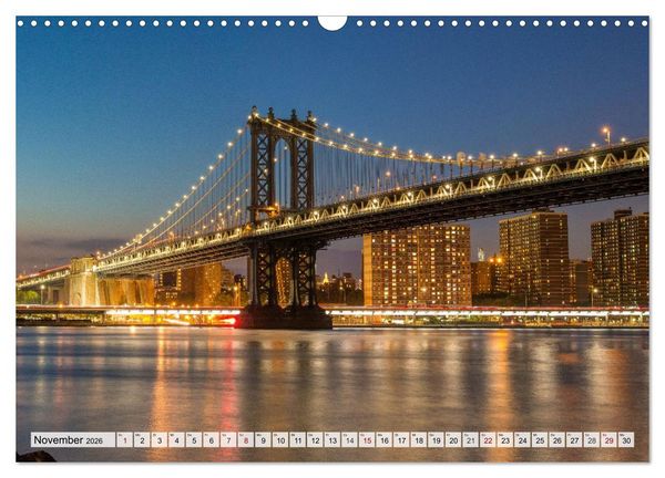 Produktbild: New York - Momente (Wandkalender 2026 DIN A3 quer), CALVENDO Monatskalender