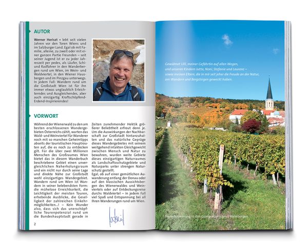 KOMPASS Wanderführer Wien mit Wienerwald, Wein- und Waldviertel, 60 Touren mit Extra-Tourenkarte