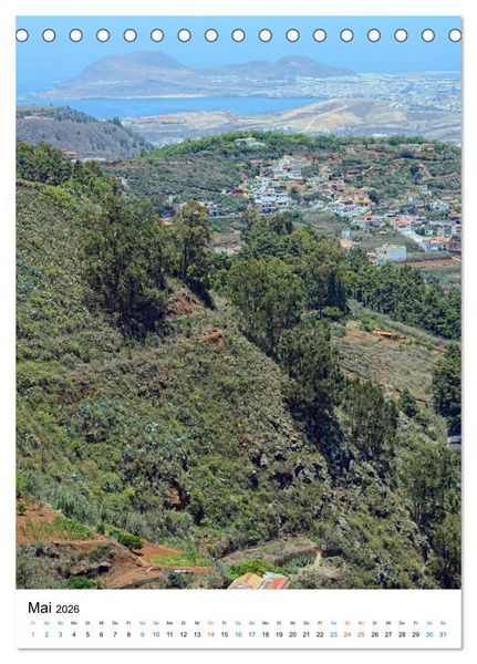 Produktbild: Gran Canaria - Urlaubsinsel f&uuml;r Sonnenanbeter (Tischkalender 2026 DIN A5 hoch), CALVENDO Monatskalender