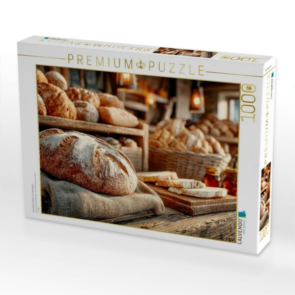 Produktbild: CALVENDO Puzzle Eine Brotvielfalt zum Anbei&szlig;en | 1000 Teile Lege-Gr&ouml;&szlig;e 64x48cm Foto-Puzzle f&uuml;r gl&uuml;ckliche Stunden