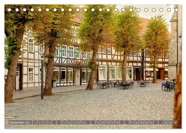 Produktbild: Ein Blick auf Delbr&uuml;ck (Tischkalender 2026 DIN A5 quer), CALVENDO Monatskalender