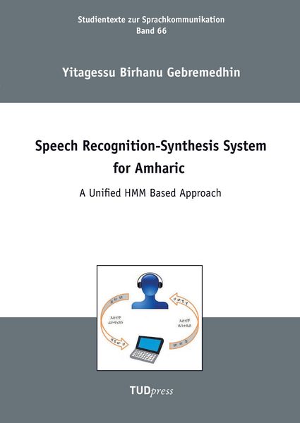Produktbild: Speech Recognition-Synthesis System for Amharic