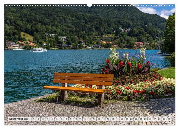 Produktbild: Magischer Tegernsee (hochwertiger Premium Wandkalender 2026 DIN A2 quer), Kunstdruck in Hochglanz