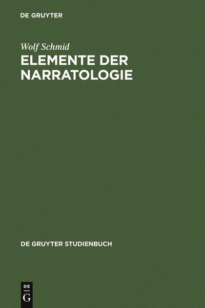 Produktbild: Elemente der Narratologie