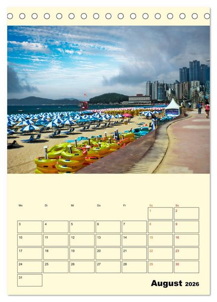 Produktbild: S&uuml;dkorea - Tradition und Hightech (Tischkalender 2026 DIN A5 hoch), CALVENDO Monatskalender