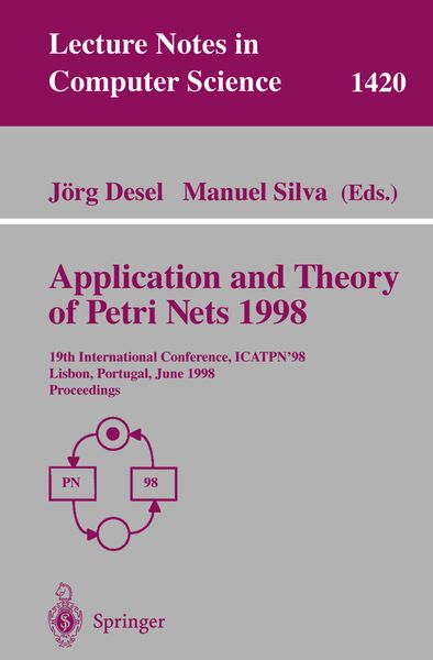 Produktbild: Application and Theory of Petri Nets 1998