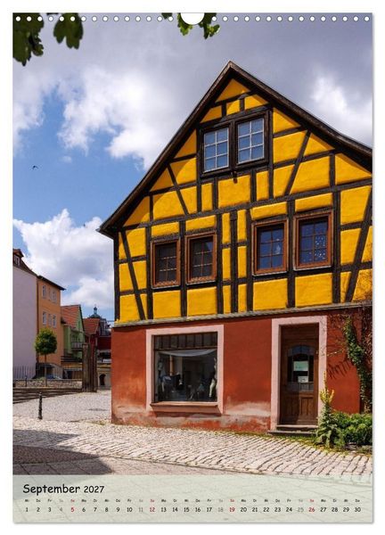 Produktbild: Neustadt an der Orla (Wandkalender 2027 DIN A3 hoch), CALVENDO Monatskalender