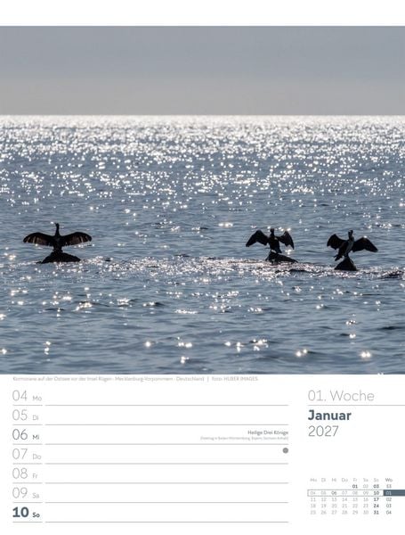Produktbild: Am Meer Wochenplaner Kalender 2027