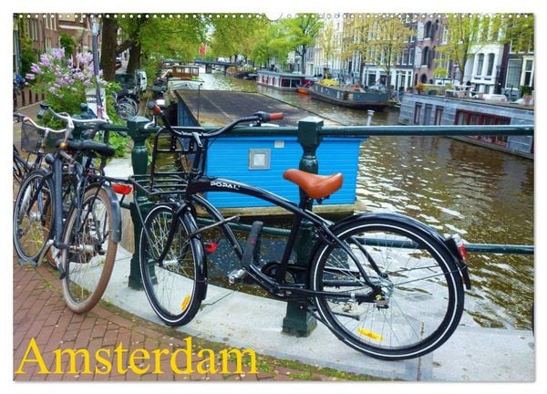 Produktbild: Amsterdam (Wandkalender 2026 DIN A2 quer), CALVENDO Monatskalender