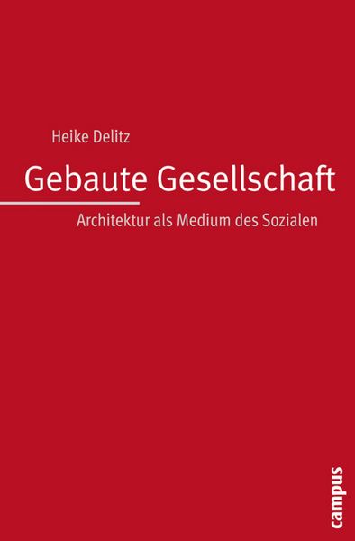 Produktbild: Gebaute Gesellschaft