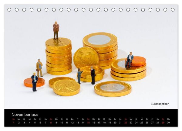 Produktbild: Tomatenmaler ... und andere Mini-Welten (Tischkalender 2026 DIN A5 quer), CALVENDO Monatskalender