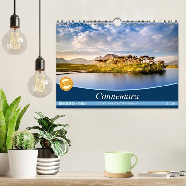 Produktbild: Connemara - Irlands urspr&uuml;nglicher Westen (Wandkalender 2026 DIN A4 quer), CALVENDO Monatskalender